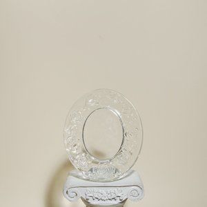 Rose Glass Oval Frame Mini